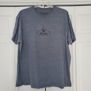 Shaw Strength Men's Short Sleeve T shirt Gray XXL